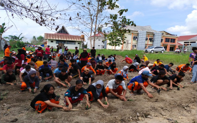 Gerakan Ketapang Siswa di Sultra Sambut HGN 2023